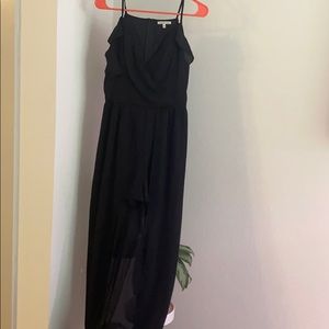 Hi/low dress with shorts